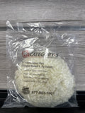 Marine Detail 3″ White Wool Cutting Pad image 0