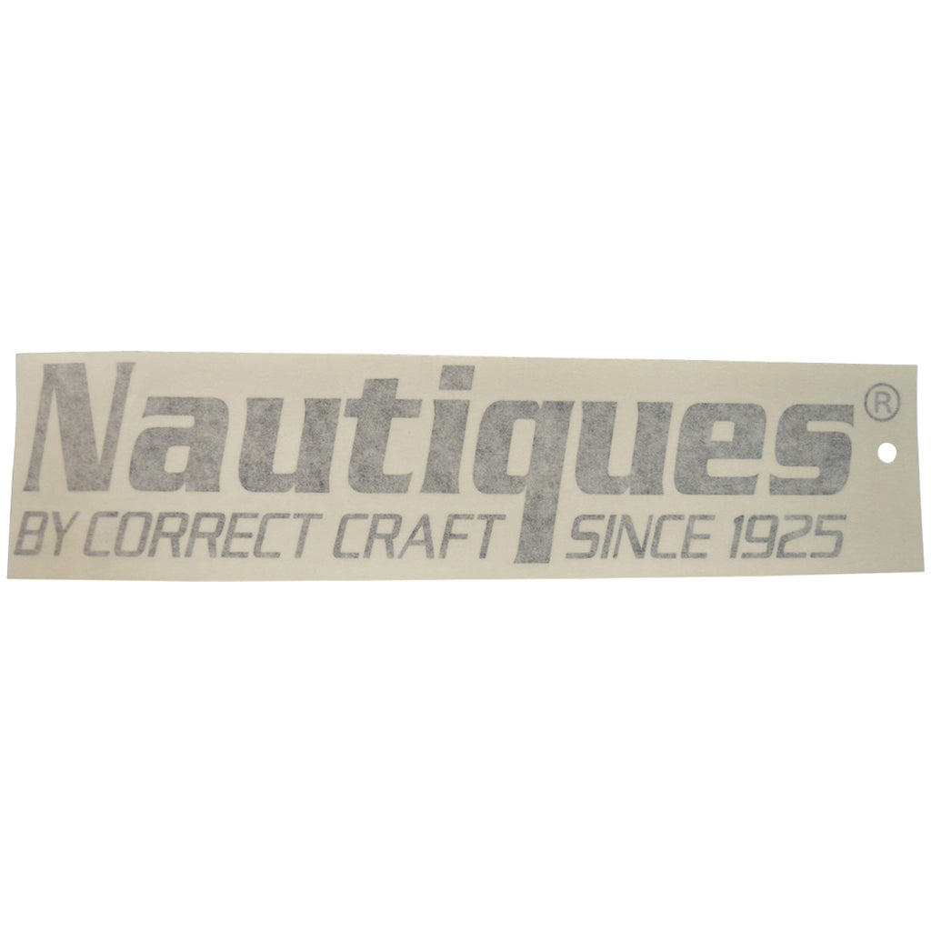 Nautiques by Correct Craft Small Transom Decal – 1993–1997 image 0