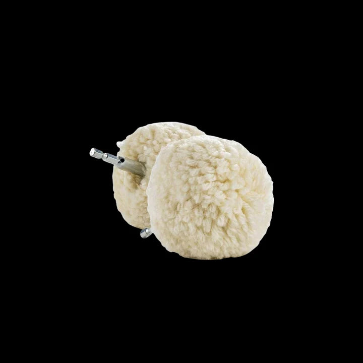 3″ Wool Buffing Ball for Drill image 0