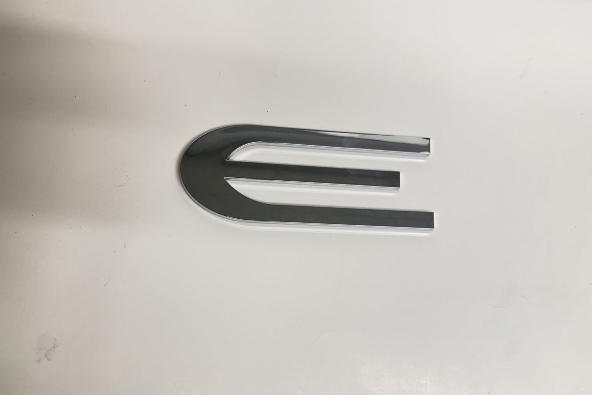 OEM Regal “E” Chrome Chromax Emblem – 2″ – Sold Individually image 1