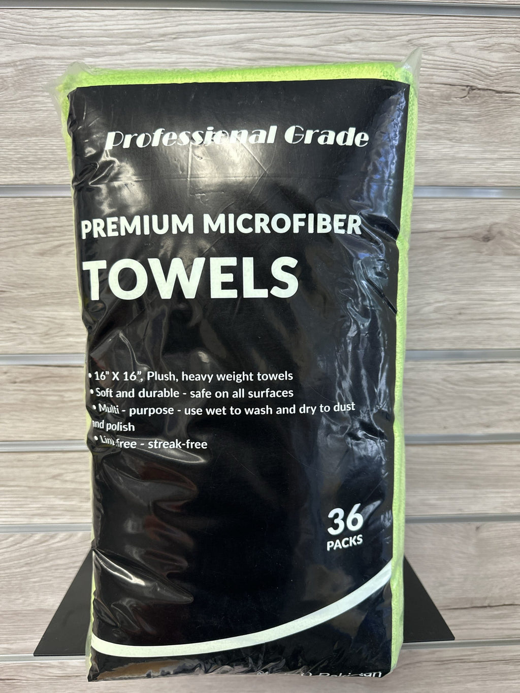 36-Pack All-Purpose Microfiber Towels – 16″ x 16″ image 0