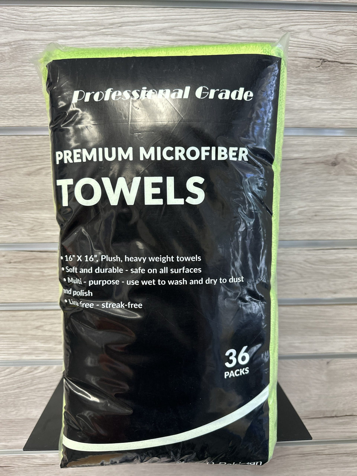 36-Pack All-Purpose Microfiber Towels – 16″ x 16″ image 0