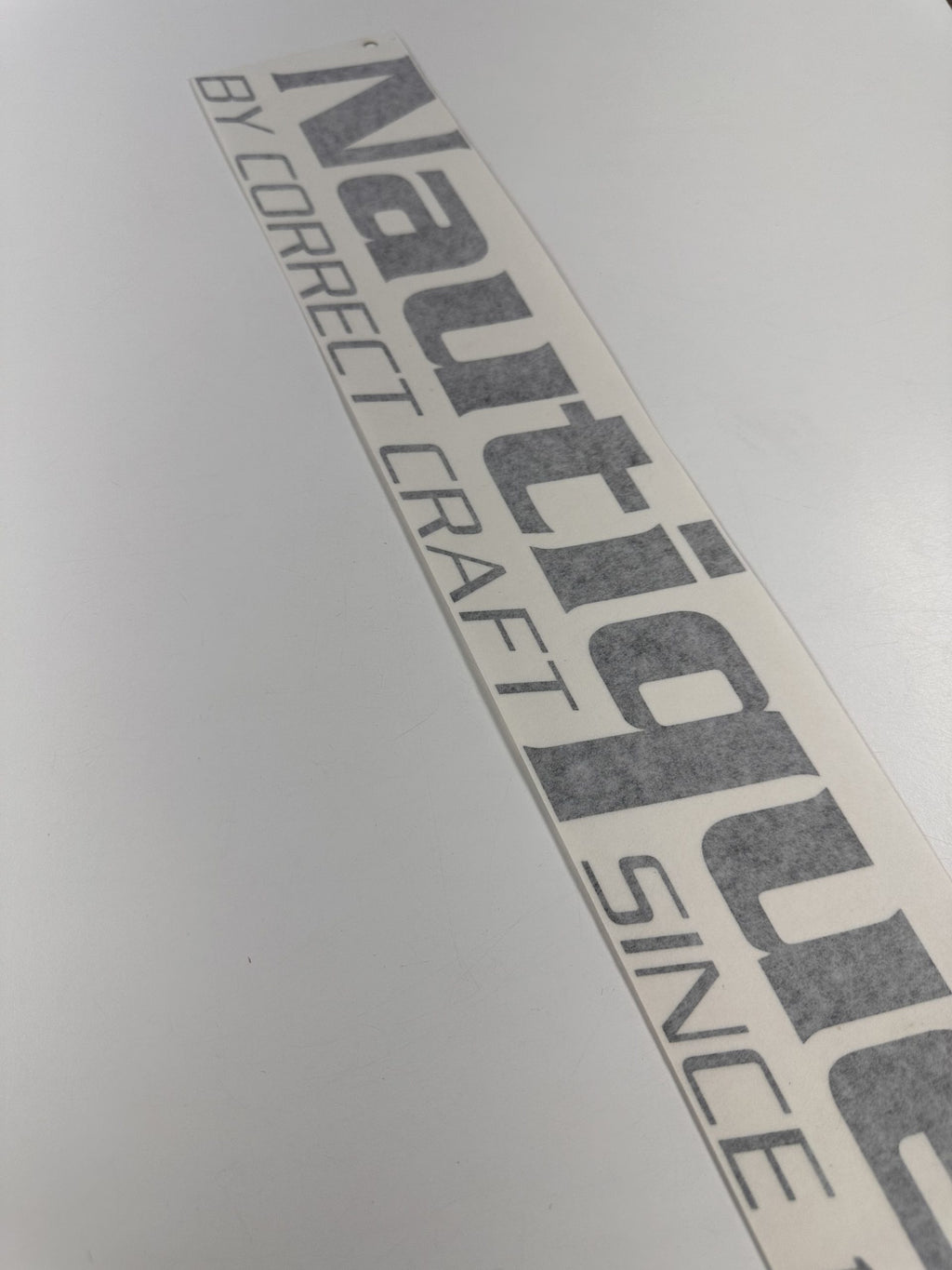 OEM Nautiques by Correct Craft Side-Hull Decal – 20″ × 2.75″ image 0