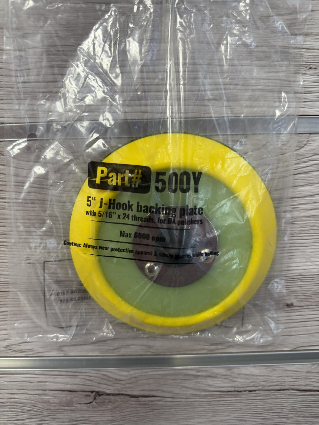 Buff and Shine 500Y 5" Backing Plate | 5/16"-24 Thread image 0