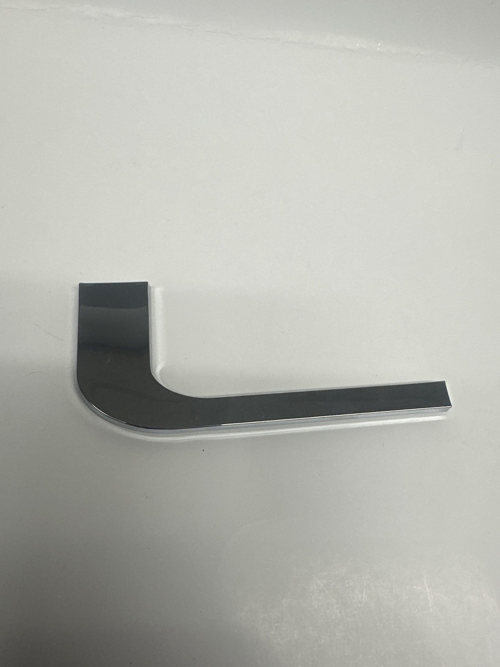 OEM Regal “L” Chrome Chromax Emblem – 2″ – Sold Individually image 0