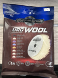 Buff and Shine URO-Wool 5″ Twisted-Wool Heavy Cutting Pad – 5KFWHS image 0
