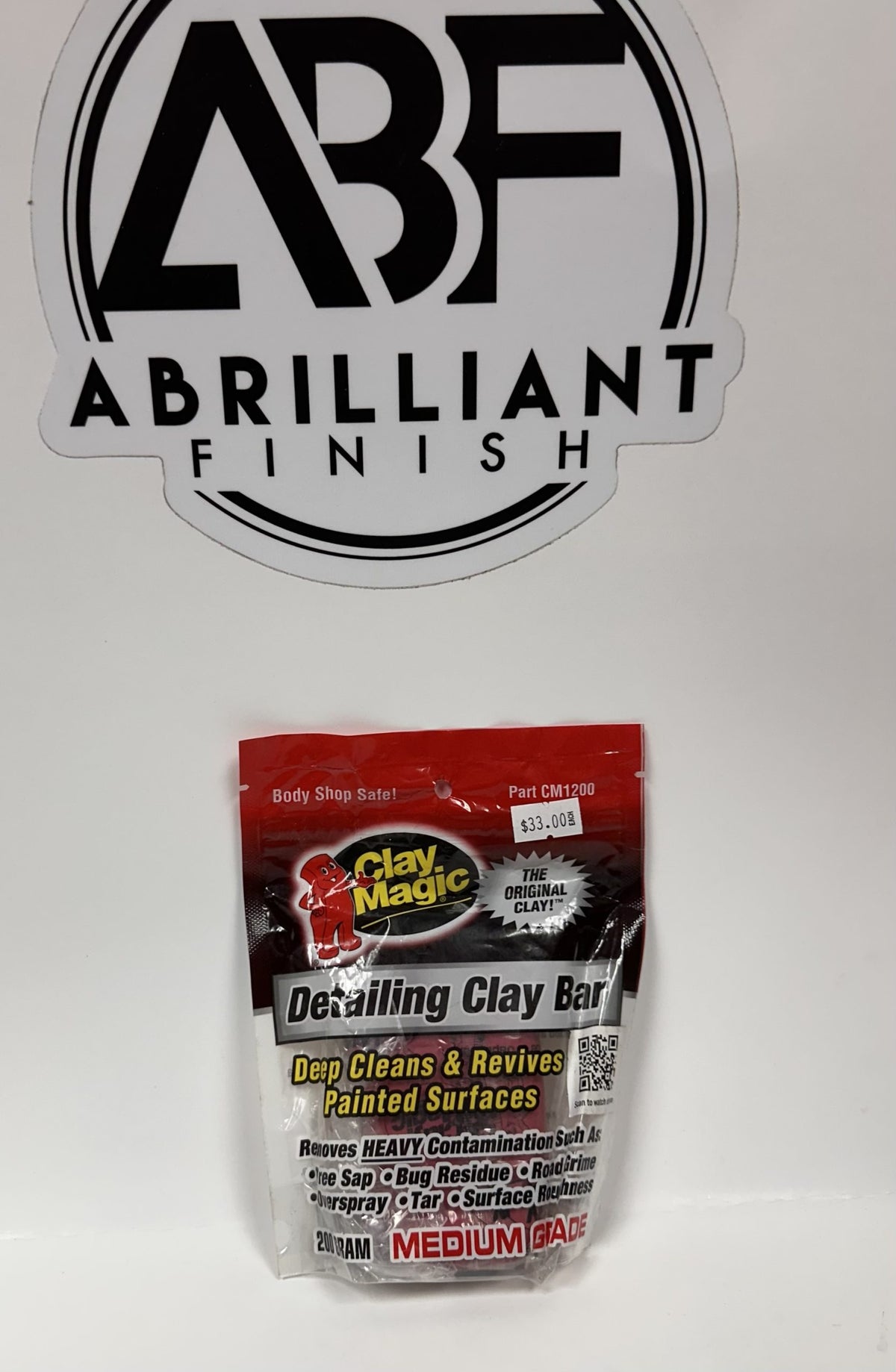 Clay Magic Medium-Grade Detailing Clay Bar – 200 g image 0