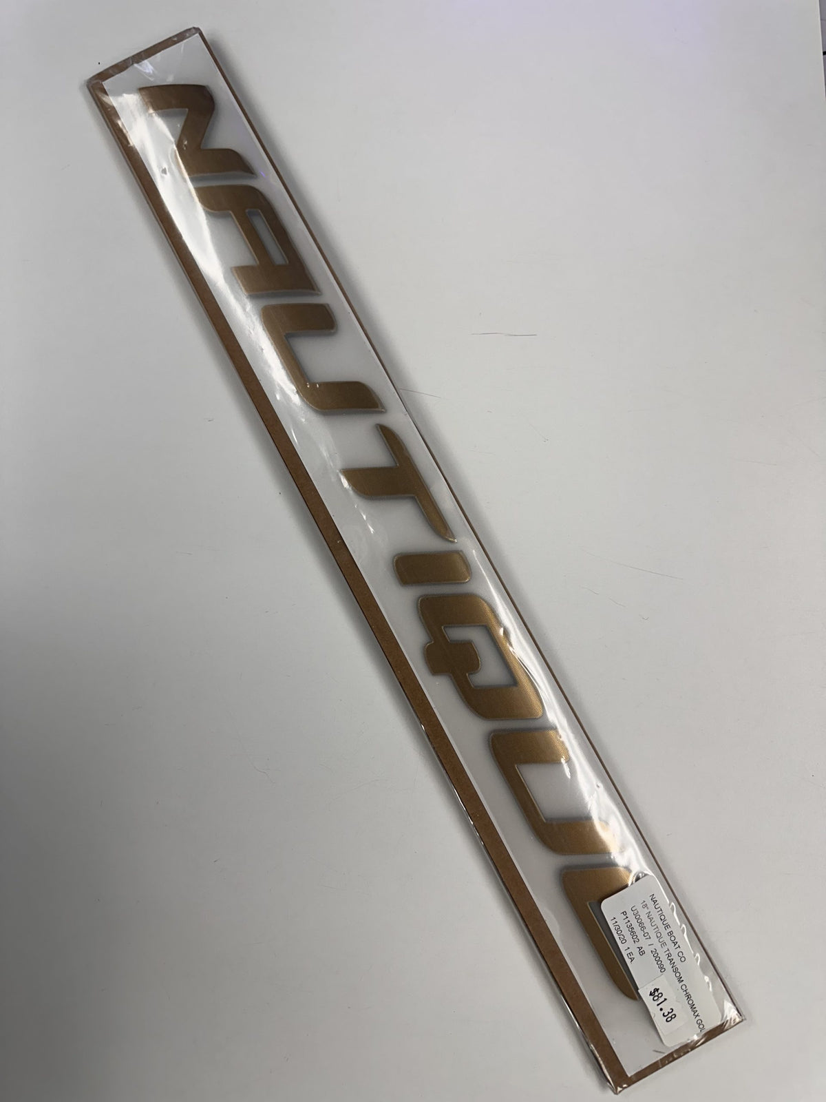 OEM Gold Nautique Transom Chromax – 2020+ GS Series image 0