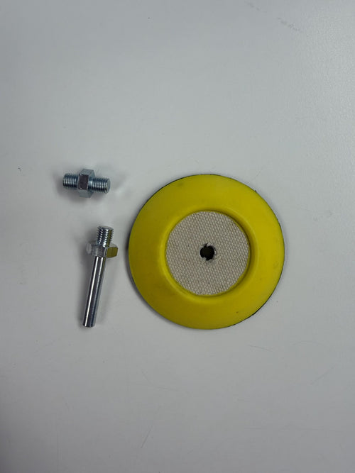 Buff and Shine 300Y 3" Flexible Backing Plate with Adapter image 1