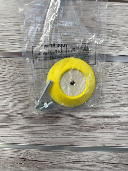 Buff and Shine 300Y 3" Flexible Backing Plate with Adapter image 0