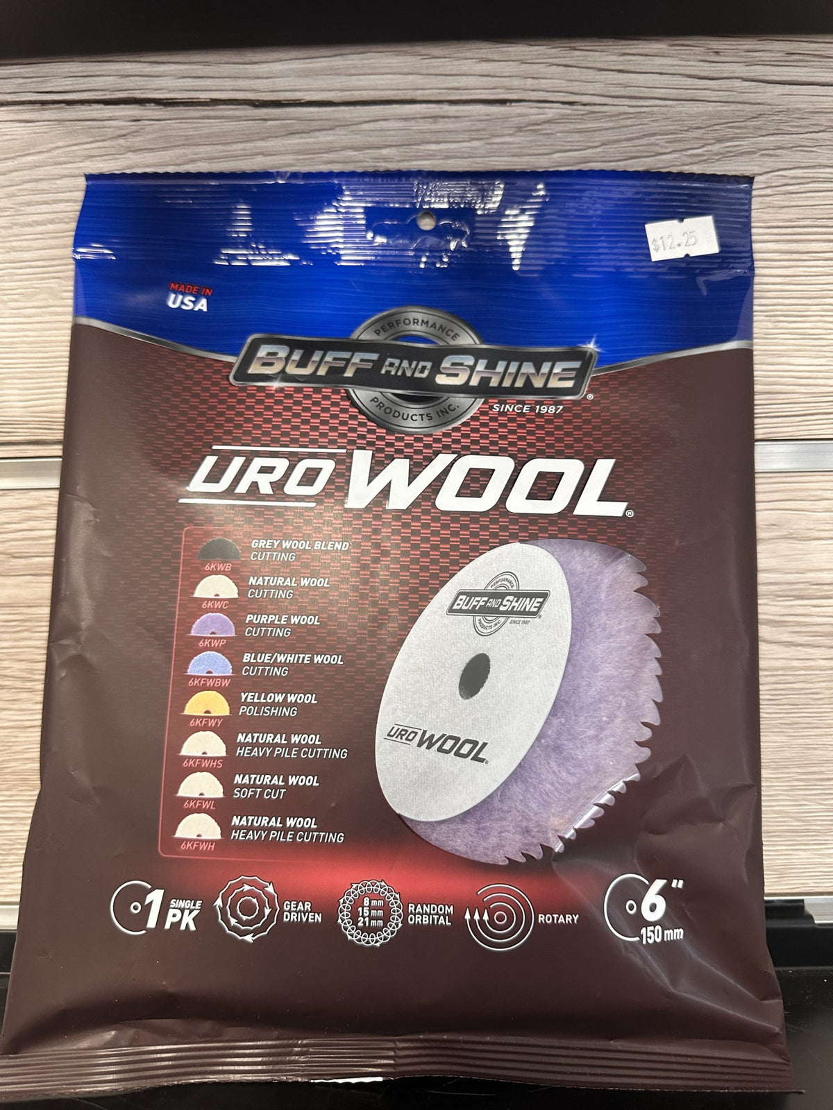 Uro-Wool Purple 6” image 0