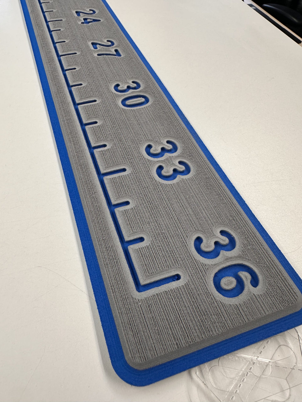 SeaDek Fish Ruler – 4″ × 38″ – Measures Up to 36″ image 1