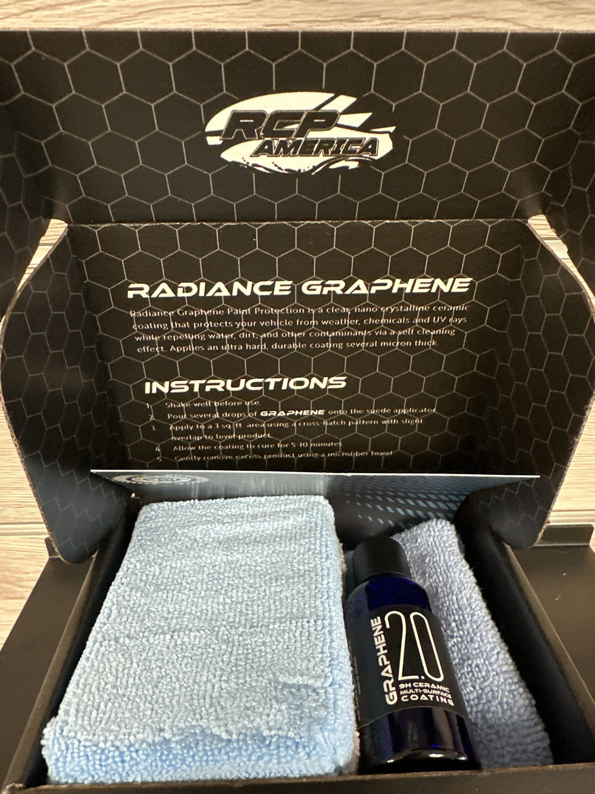 RCP Radiance Graphene 9H Ceramic Coating Kit – 30 mL image 0